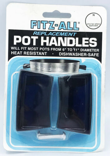 Fitz-All Plastic Replacement Pot Handles Black - Ace Hardware